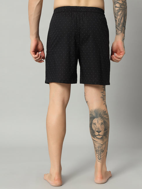 OWO THE LABEL Men’s Organic Cotton Boxer Shorts – A Classic Polka Dot Design